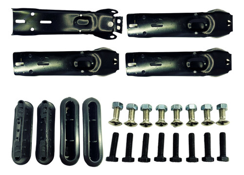 4 Bracks De Defensa Con Tornillos Vw Sedan Vocho