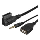 Music Mdi Ami Mmi Interfaz Usb+cargador Aux Cable Para A6l