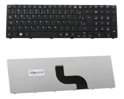 Teclado 5810 Para Acer Aspire 5250 5742 5810 5241 5551 5410 5750 Portugués Color Negro