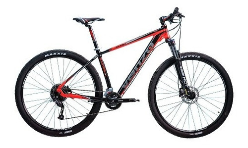 Mountain Bike Venzo Raptor Exo R29 L 27v Frenos De Disco Hidráulico Cambios Shimano Color Negro/rojo  