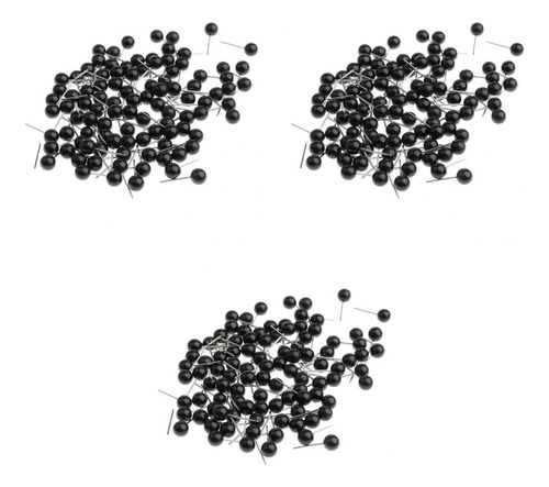 300pcs 4-6mm Kits De Ojos De Negro Para De Fieltro De Diy