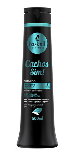 Shampoo Cachos Sim! 500ml Haskell