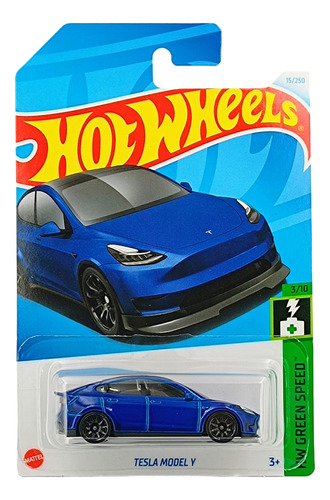 Hot Wheels Tesla Model Y 15/250 Azul
