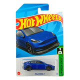 Hot Wheels Tesla Model Y 15/250 Azul