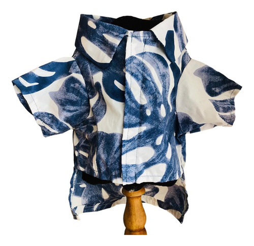 Camisa Estampado Azul Ropa Mascota Perro