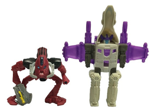 02 Brinquedos Transformers Mc Donald's 10cm