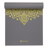 Mat De Yoga 5mm / Citron Reversible / Gaiam / Usa / Eco