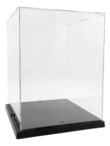 Vitrina Transparente Acrílica Cubo De Caja De Mostrador