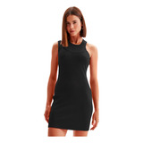 Vestido Curto Easy Lança Perfume Dive Ou24 Preto Feminino