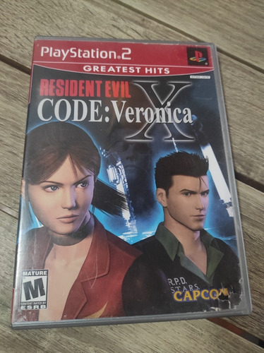 Resident Evil Code Veronica Ps2 Usado Con Detalles 