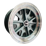 Rin Progre 15x9 Tras Y 15x8 Delan Barrenacio 5-114.3 Mustang