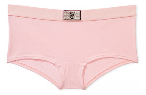 Shine Patch Cotton Boyshort Panty Victorias Secret