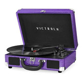 Victrola Vintage Bluetooth 3 Velocidad Portátil Maleta Tocad