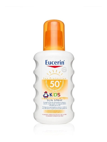 Eucerin Protector Solar Sun Kids Spray Fps 50+ X 200 Ml