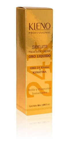 Serum Capilar Kleno Egyptian Gold 24k X 50 Cc Oro Liquido