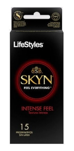 Preservativos Lifestyles Skyn Intense Feel X 15 Unidades