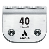 Cuchilla Andis Nº 40 0.25mm / Oster Moser Oveja Negra