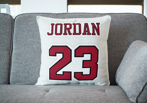 Cojin Decorativo Michael Jordan Chicago Bulls Jersey 10