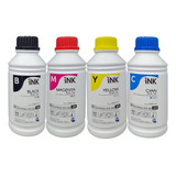 4 Medios Litros Tinta Para Eps L210 L475 L555 L565 L380 L310