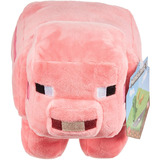 Minecraft Plush 8-in Pig Character Doll, Suave, Colec