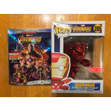Avengers Infinity War Target Funko Pop Red Iron Man Blu Ray