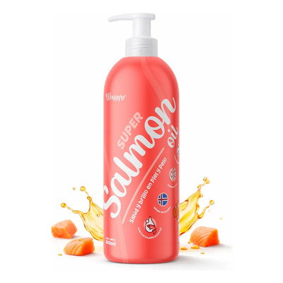 Super Salmon Oil Islandia | Omega-3 Perros Y Gatos 500ml | Meses sin interés