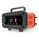 Cargador De Batería 12/24 V Auto Moto Automático Smart 180w