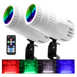 Foco Pequeño 4 1 Mini Rgbw Led Beam Spot Lights Efecto...