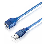 Cable Extencion Usb 2.0 De 3 Mts Macho-hembra