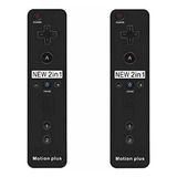 Sibiono - Controlador Wii Remote Motion Plus (2 Paquetes) Pa