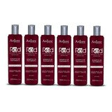  6 Shampoo Intensificador Red Vermelho 250ml Anjore Atacado