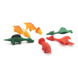 Juguete De Catapulta De Dinosaurio Tpr For Niños Con Anillo