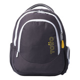 Morral Juvenil Porta Pc 15.4  Luciano 2.0 Gris