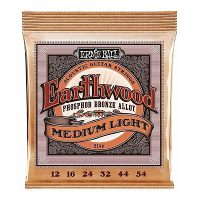 Ernie Ball 2146 Cuerdas Para Guitarra Acustica Bronce 12-54