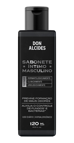 Sabonete Íntimo Masculino Anti Fungos Bactérias Don Alcides