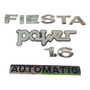 Kit Emblema Ford Fiesta 1.6 Power Automatic 2011 2012 2013 Ford Fiesta