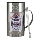 Vaso Guiro Gimnasia De La Plata  Oficial Con Raspador 3/4 L