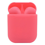 Audífono Inalámbrico Bluetooth Colores Oem Inpods12 Color Rosa Mexicano