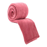 Cobertor Corttex Celta Com Design Liso/rosa De 2m X 1.8m