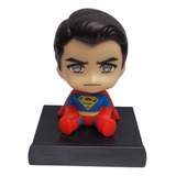 Superman Bobble Head Cabeza Resorte Dc Super Heroes