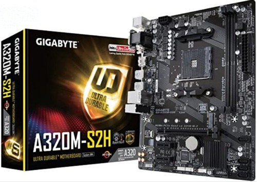 Motherboard Gigabyte Ga-a320m-s2h Amd Am4