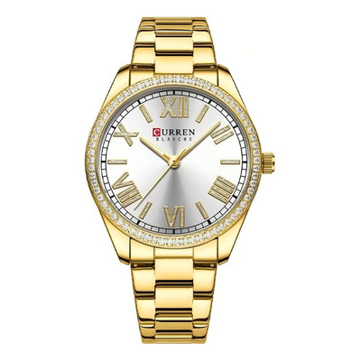 Reloj Para Mujer Curren 9088 Kred621802 Dorado