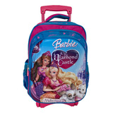 Mochila Morral Barbie Con Ruedas Silicona Das En Altorelieve