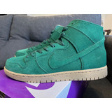 Botitas Nike Sb Dunk High Gore Green Talle 11 Us No Jordan