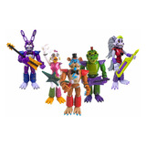 Five Nights At Freddys: Security Breach Figura Juguetes 5pcs