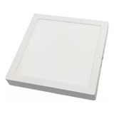 Aplique Panel Plafón Led 36w Cuadrado 45x45 Aluminio Blanco Luz Fria
