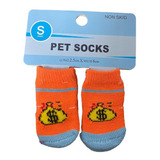 Calcetines Para Mascotas Antideslizantes Talla S (5 Cm)