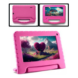 Tablet Infantil Multi 7 Polegadas 32gb Modelos Divertidos Cor Kid Pad Rosa