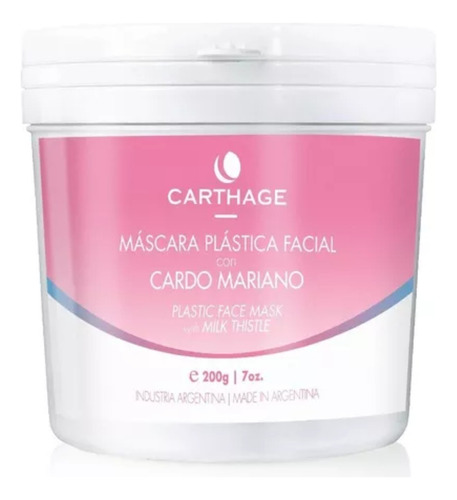 Máscara Plástica Cardo Mariano Carthage Antiage Antioxidante