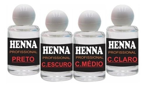 Kit 4 Henna Sobrancelha Atacado Revenda Promoção A Melhor